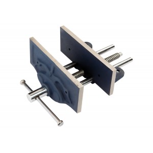 Лещата столярні стаціонарні Wilton 175 мм, компактні, розвід губок 160 мм