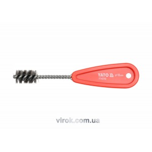 Щітка для внутрішньої очистки труб YATO : Ø= 18 мм [12/240]