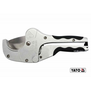 Труборіз для ПВХ труб YATO : max Ø= 51 мм, алюмінієвий корпус [6/24]