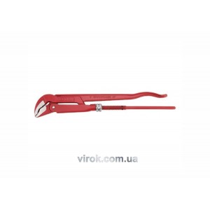 Ключ трубний переставний YATO : на 45° - 1,5" L= 330 мм. DIN 5234. CrV [18]