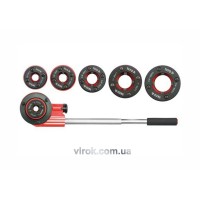 Набір різьбонарізний для труб YATO : Ø= 1/4"; 3/8"; 1/2"; 3/4"; 1"; 5/4". 7 шт. [4]