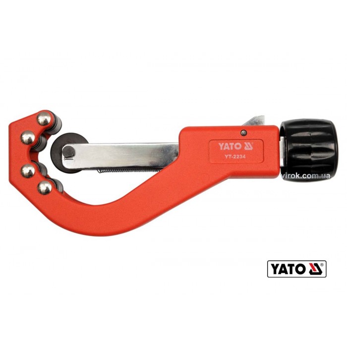 Труборіз  YATO: для труб Ø 1/2"-5/2", Ø= 14-63 мм, алюміній /мідь /пластик. [25]