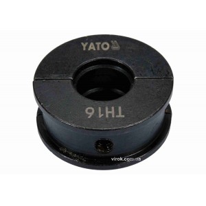 Насадка для прес-кліщів YT-21750 YATO : TH16 мм [50]