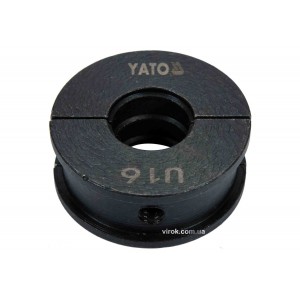 Насадка для прес-кліщів YT-21750 YATO : U16 мм [50]