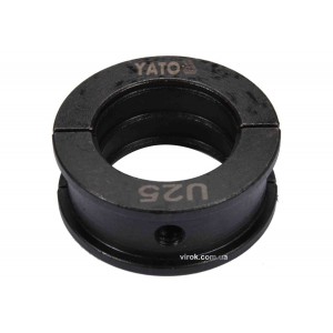 Насадка для прес-кліщів YT-21750 YATO : U25 мм [50]