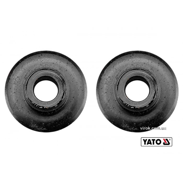 Різці дискові YATO для труборіза : Ø= 26 х 14 мм, h= 7,5 мм.(YT-2232) 2 шт. [6/108]