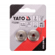 Різці дискові YATO Ø= 21,5/ 6 мм, t= 4,9 мм до труборіза YT-22344, 2 шт(DW)