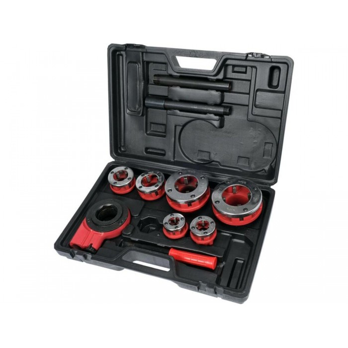 Набір різьбонарізний для труб YATO : Ø= 1/2", 3/4", 1"; 5/4", 3/2", 2" 7 елем. [2]