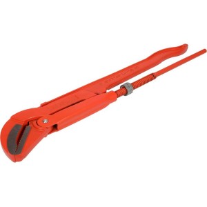 Ключ до труб переставний YATO: на 45°, Ø≤ 3", L= 650 мм. DIN 5234. Cr-V [4]