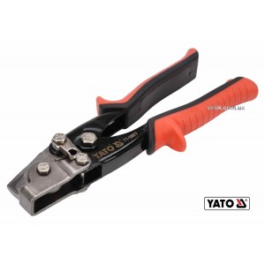 Кліщі затискні YATO для виробів з бляхи, l= 230 мм, CrV [6/36]
