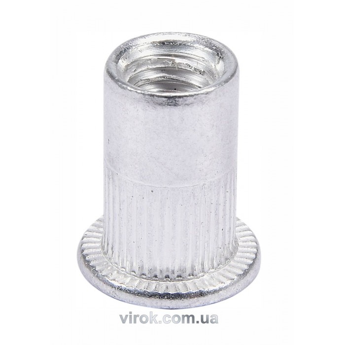 Нітогайка алюмінієва YATO; М6, l= 14 мм, 20 шт. [50/200]