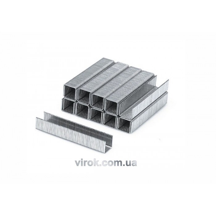 Скоби до степлера YATO : h= 12 мм, b= 10.6 мм, t= 1.2 мм, уп. 1000 шт. [50/100]