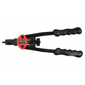 Заклепочник дворучний YATO для нітогайок М3; М4; М5; М6; М8; l=300 мм [20/480]