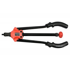 Заклепочник дворучний YATO для нітогайок М3; М4; М5; М6; М8; М10; М12; l=360 мм [12]