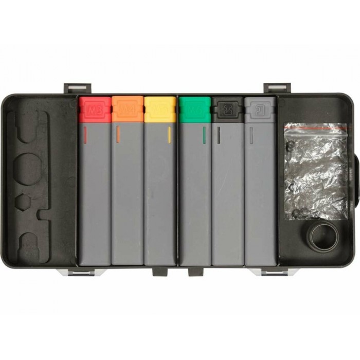 Заклепочник YATO з обертовою головкою l=275мм, для нітів Ø=2,4; 3,2; 4,0; 4,8мм, нітогайок М3-М6 [8]