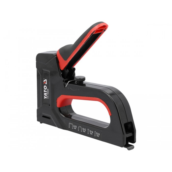 Степлер з регулятором сили YATO Скоби типу: 53П, 140П, 28U, цвяхи тип: 300 Т, 500 І, 6 функцій [6]