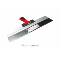 Шпатель фасадний YATO : 500 мм. холоднокатана нержавійка, двокомпонентна ручка [20]