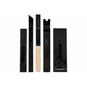 Клини для монтажу та демонтажу  з нейлону YATO : l= 190 і 245 мм, 5 шт. [6/24]