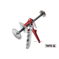 Регулятор для монтажу керамічної плитки, дверей YATO : робочий діапазон 10-120 мм [10]