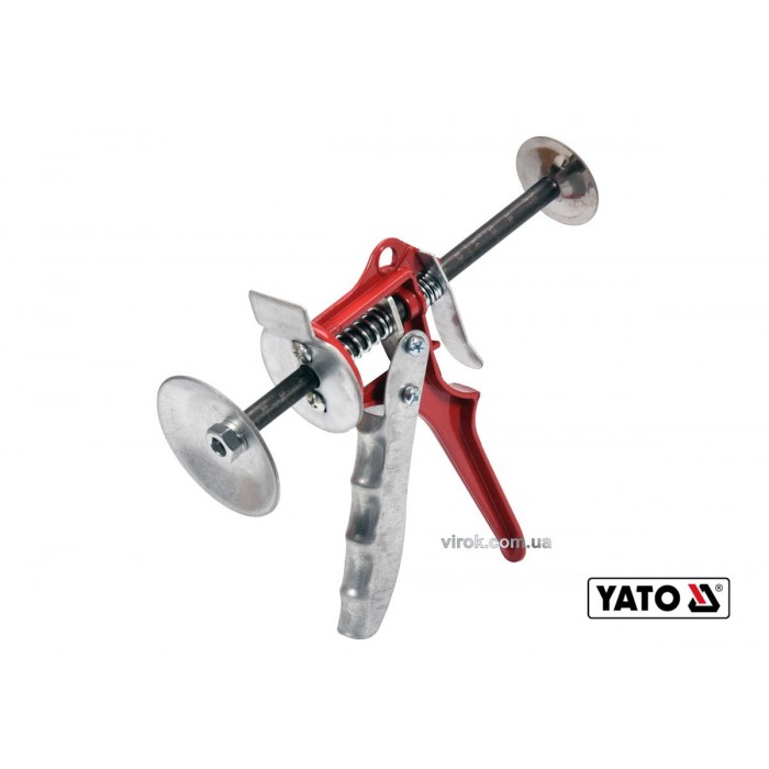 Регулятор для монтажу керамічної плитки, дверей YATO : робочий діапазон 10-120 мм [10]