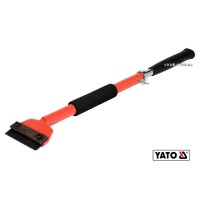 Скребок YATO ударний телескопічний для збивання твердих розчинів: L=58-82 см, сталеве лезо-10 см [6]