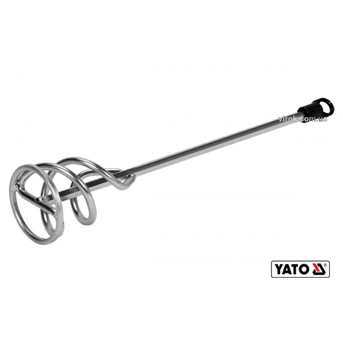 Міксер для буд. сумішей оцинкований YATO : Ø60 x 320 мм, HEX, max 4-9 кг [30]