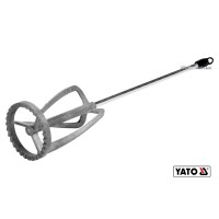 Міксер для фарби та клею YATO : Ø100 x 500 мм, HEX, max 10-20 кг [10]