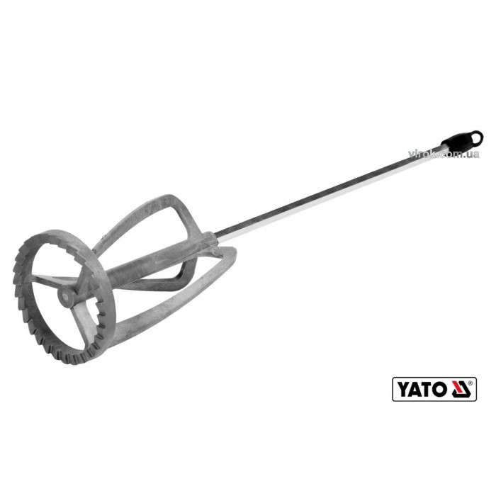 Міксер для фарби та клею YATO : Ø100 x 500 мм, HEX, max 10-20 кг [10]