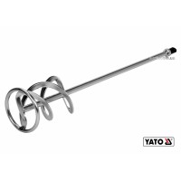 Міксер для буд. сумішей оцинкований YATO : Ø100 x600 мм, M14, max 10-20 кг [16]