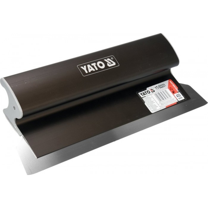 Шпатель для фінішного шпаклювання з алюмінієвою ручкою   YATO, 400 мм, зі змінним лезом [4]