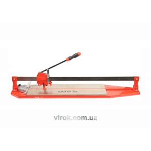 Плиткоріз ручний YATO : одна направляюча, L= 90 cм [1/10]