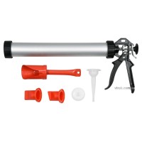 Пістолет для затирання швів YATO : L= 400 мм, V= 1 л, зі змінними насадками [12/96]