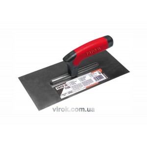 Терка гладилка YATO : L= 270x130 мм. нержавіюча [30]