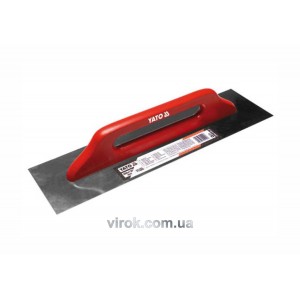 Терка гладилка YATO : L= 580x130 мм. нержавіюча [10]