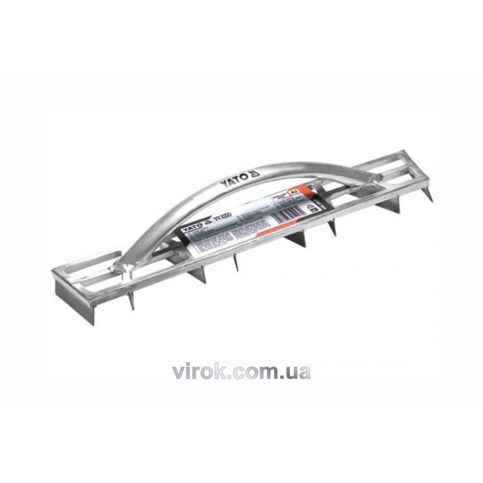 Терка для зняття штукатурки YATO : L= 450х90 мм [25]
