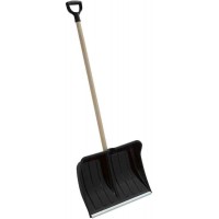 Лопата для снігу ALPINUS ECO 385 x 550 x 1400 мм з алюмінієвим окуттям (ILT55)