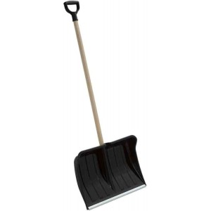 Лопата для снігу ALPINUS ECO 385 x 550 x 1400 мм з алюмінієвим окуттям (ILT55)
