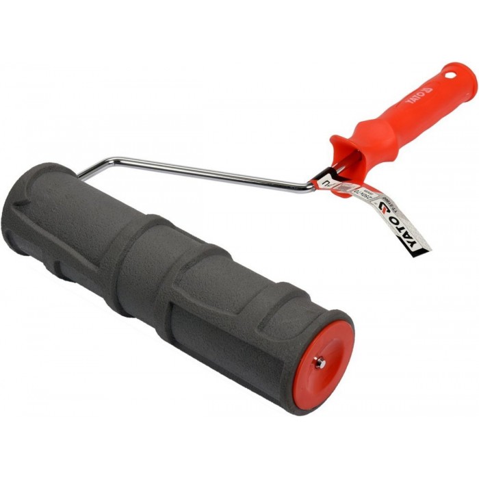 Валик декоративний YATO : Ø= 65 мм l= 235 мм. для узорів в штукатурці , поліуретановий [25]