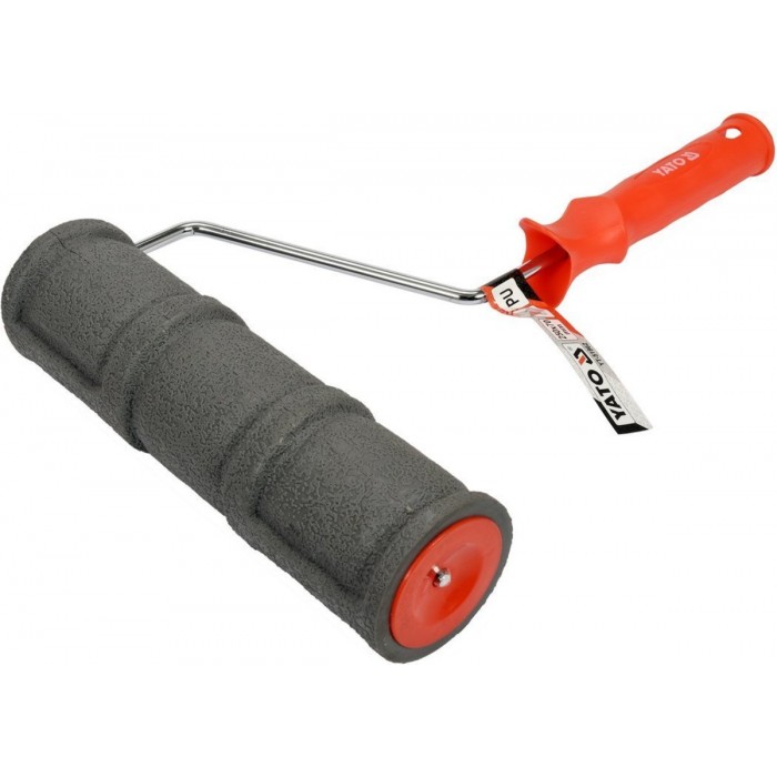 Валик декоративний YATO : Ø= 65 мм l= 230 мм. для узорів в штукатурці , поліуретановий [25]