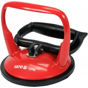 Присоска для монтажу скла  YATO: чашка Ø= 125 мм, m= 60 кг [30]