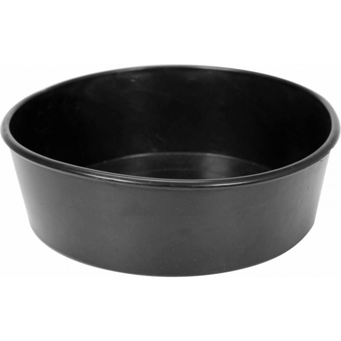 Миска гумова, плоска для гіпсу і будівельних розчинів YATO, об'єм- 0,5 л, Ø= 155 мм, H= 50 мм [20]