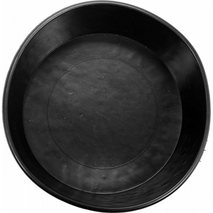 Миска гумова, плоска для гіпсу і будівельних розчинів YATO, об'єм- 0,5 л, Ø= 155 мм, H= 50 мм [20]