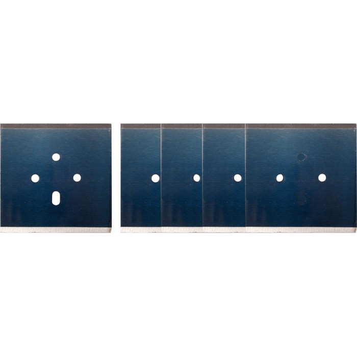 Леза сталеві змінні YATO, 2-сторонні по 100 мм для скребків YT-52840, YT-52841, паков 5 шт. [10]