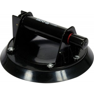 Присоска для монтажу скла одинарна YATO: чашка Ø= 204 мм, m= 58 кг [10]