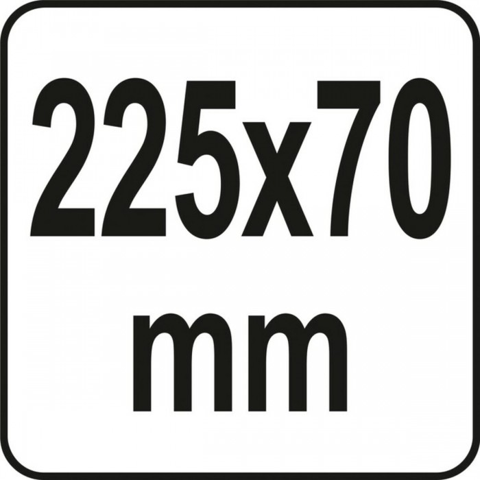 Пістолет для нанесення густих мас YATO: L= 225 мм, W= 70 мм [6]