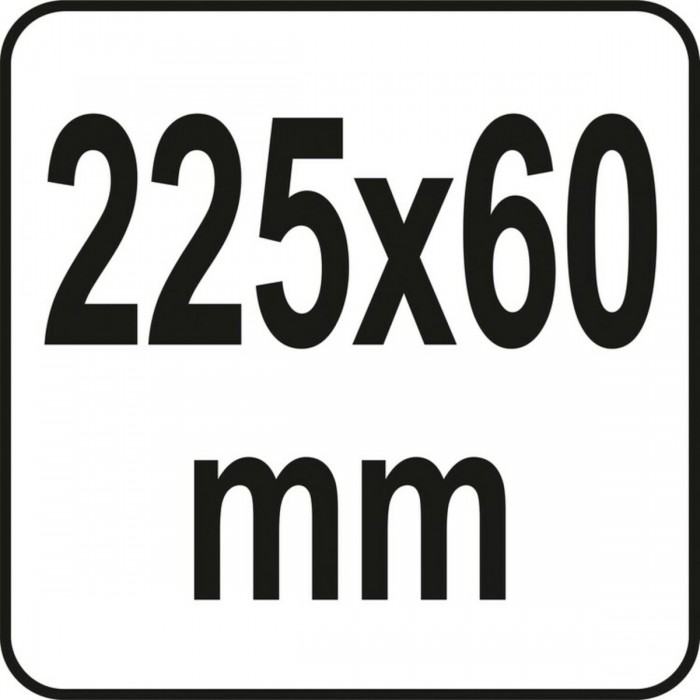 Пістолет для нанесення густих мас YATO : L= 225 мм, W= 60 мм [12/288]