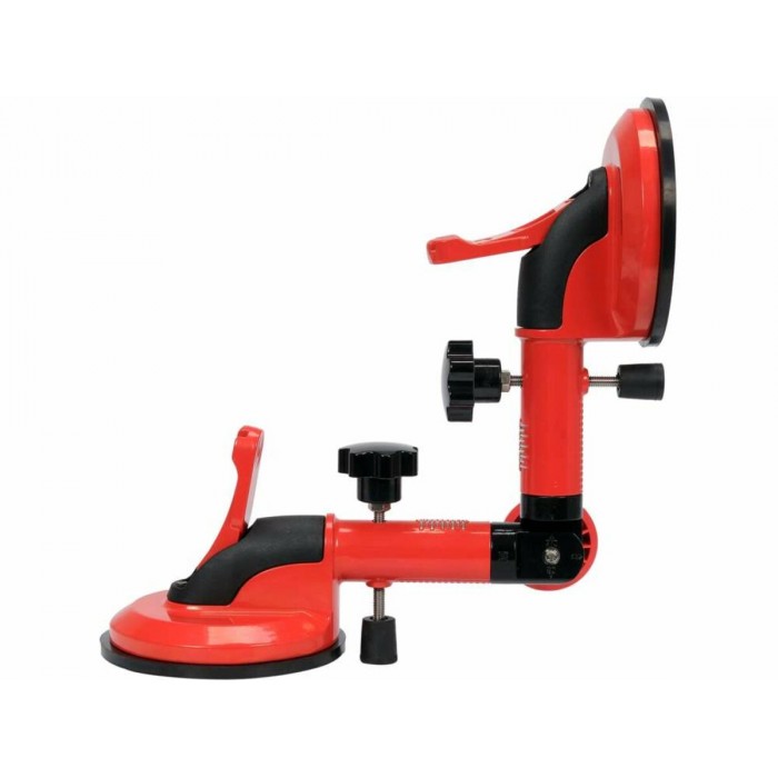 Присоска  для скла та плитки YATO: 2 чашки Ø= 118 мм, m= 50 кг, l= 300 мм, кут- 90-270° [10]