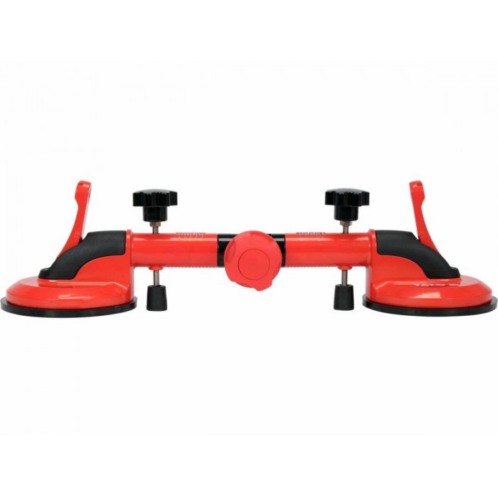 Присоска  для скла та плитки YATO: 2 чашки Ø= 118 мм, m= 50 кг, l= 300 мм, кут- 90-270° [10]