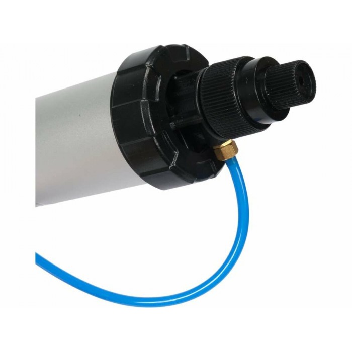 Пістолет пневматичний для нанесення герметиків YATO трубовидний, V=600 мл, L=380 мм з алюмінію [10]