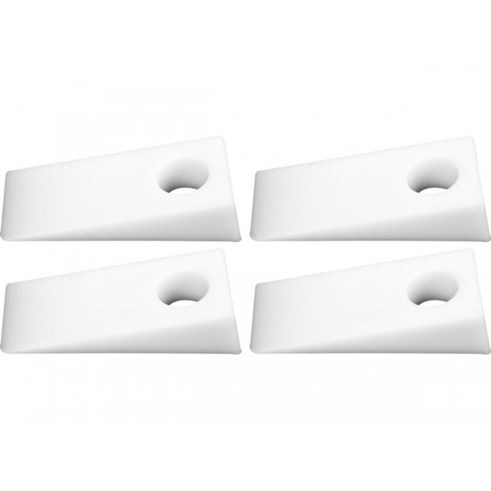 Клини монтажні з твердого пластика YATO: 100х 50х 25 мм, з отвоом Ø= 25 мм; 4 шт. [12/48]